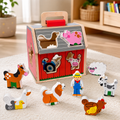 Wooden Pattern Blocks Set
